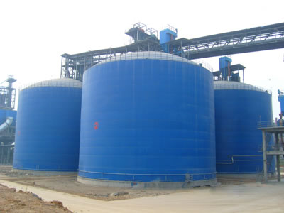 锡山水泥钢板库改造