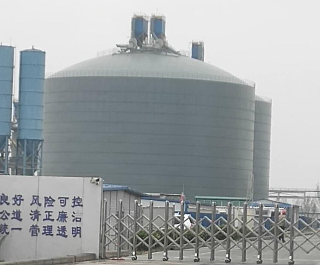 锡山4万吨粉煤灰储存库